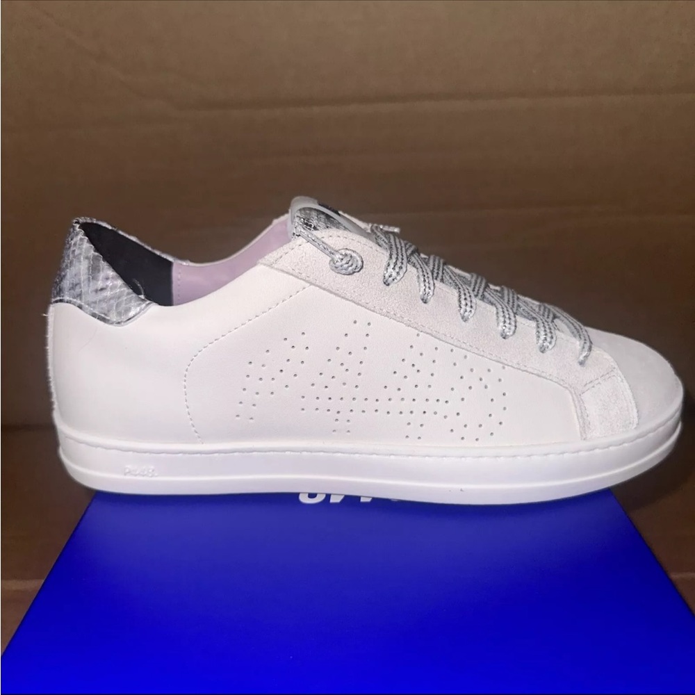 P448 F24john   White/lilac You Can Surf Later”  Sneakers For Women - Picture 5 of 8